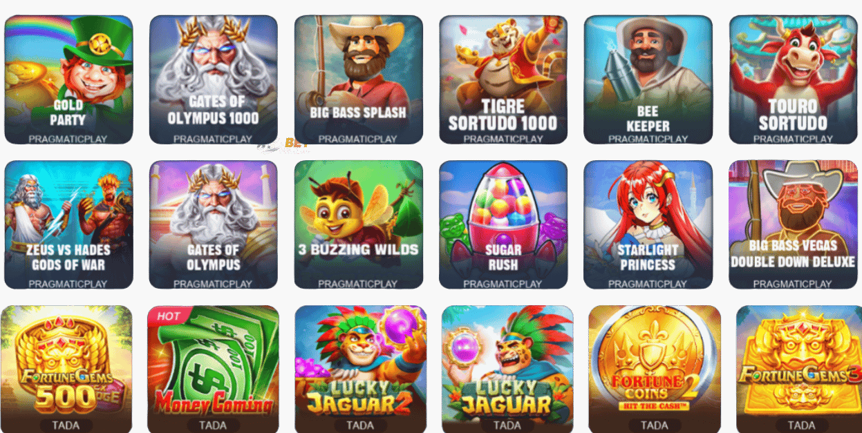 Caça Niquel no 813Bet Pragmatic PLay TADA Gaming