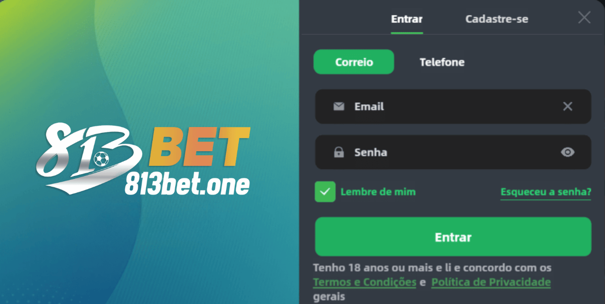 Passos para Fazer o 813Bet Login